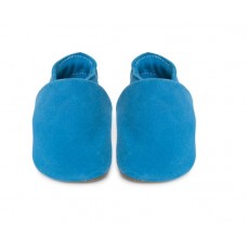 Luxe Suede pre-walker shoe - Cobalt blue